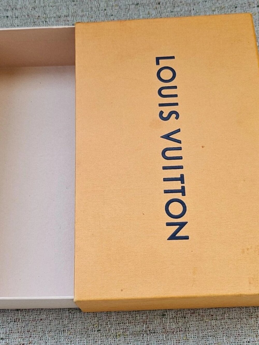 Louis Vuitton Empty Box Yellow Storage Box Authentic LV Gift Box 5 X 8 in Auth - Picture 3 of 9